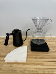 Brewedco Pour Over Starter Kit 1-2 Cup - Black