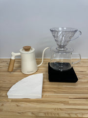 Brewedco Pour Over Starter Kit 1-2 Cup - Black